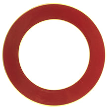  ColorSheen Red Charger - Gold - Pickard China - UCSHREG-059-DX