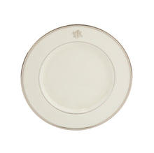  Ivory Signature Platinum With Monogram Bread and Butter Plate - Pickard China - SIPLWM-009-DX