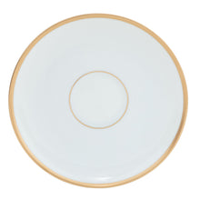  Ultra-White Signature Gold No Monogram Coupe Teacup Saucer - Pickard China - USIGONM-019-SY
