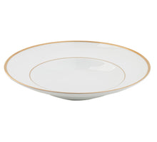  Ultra-White Signature Gold No Monogram Pasta Bowl - Pickard China - USIGONM-026-AT