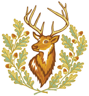 Charlotte Moss Stag Motif