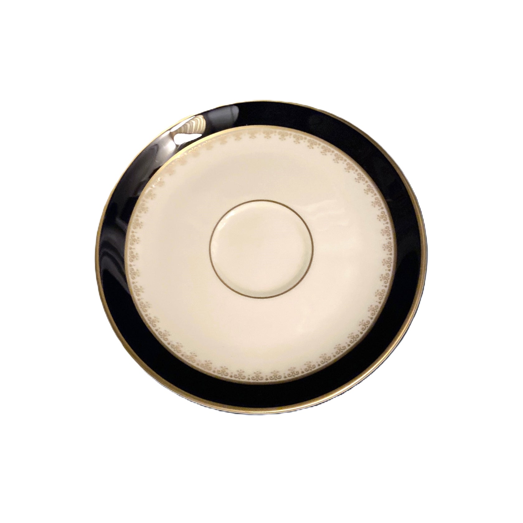 Pickard Ivory Washington Teacup Saucer