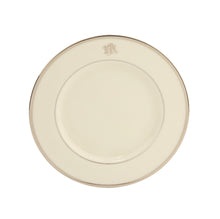  Ivory Signature Platinum With Monogram Charger Plate - Pickard China - SIPLWM-059-DX