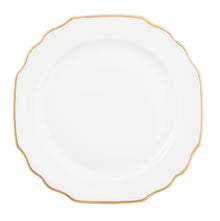  Ultra-White Georgian Gold Bread and Bread and Butter Plate - Pickard China - UGEOGOL-009-GA