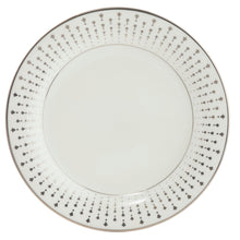 White Constellation Platinum Salad Plate - Pickard China - WCONSIL-005-TR