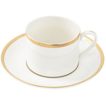  White Signature Gold No Monogram Can Teacup - Pickard China - WSIPLNM-012-CN