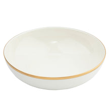  White Signature Gold No Monogram Cereal Bowl - Pickard China - WSIGONM-024-SY