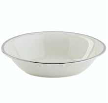  White Signature Platinum No Monogram Oval Vegetable Bowl - Pickard China - WSIPLNM-041-DX