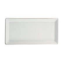  White Signature Platinum No Monogram Small Sushi Tray - Pickard China - WSIPLNM-198-FY